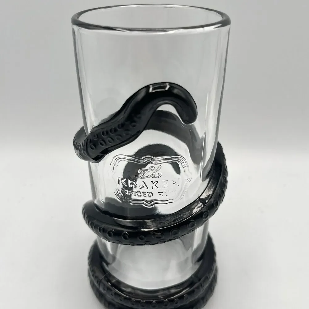 Kraken Spiced Rum Tentacle Tiki Cocktail Glass Collectible